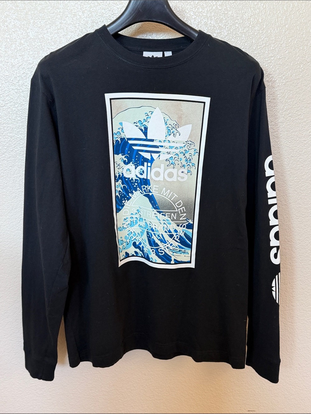 ADIDAS Tsunami Box Logo Mens T-Shirt